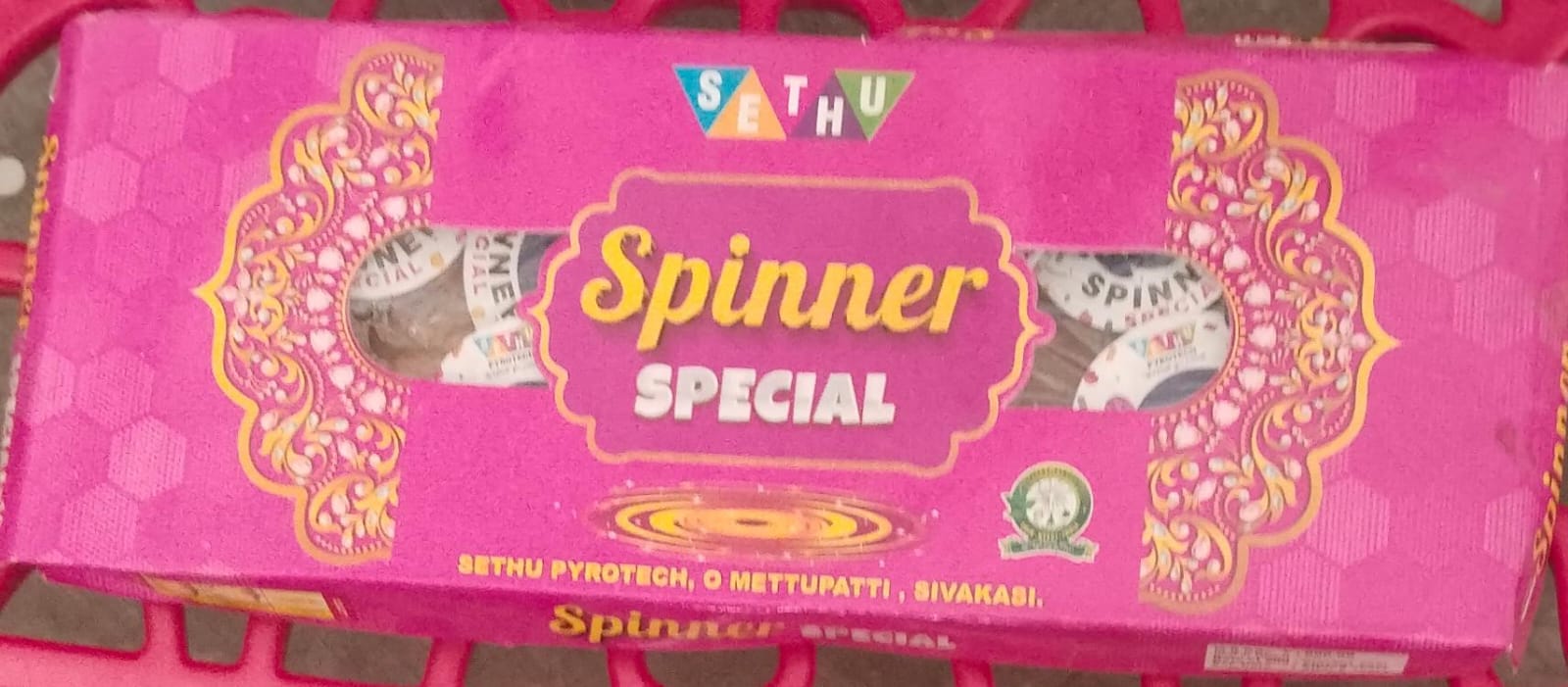 inba Crackers Chakkar Plastic Spinner Special